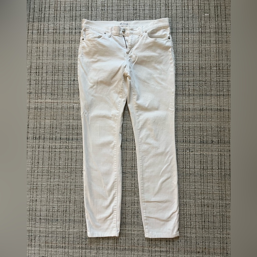 Madewell White Jeans size 28
